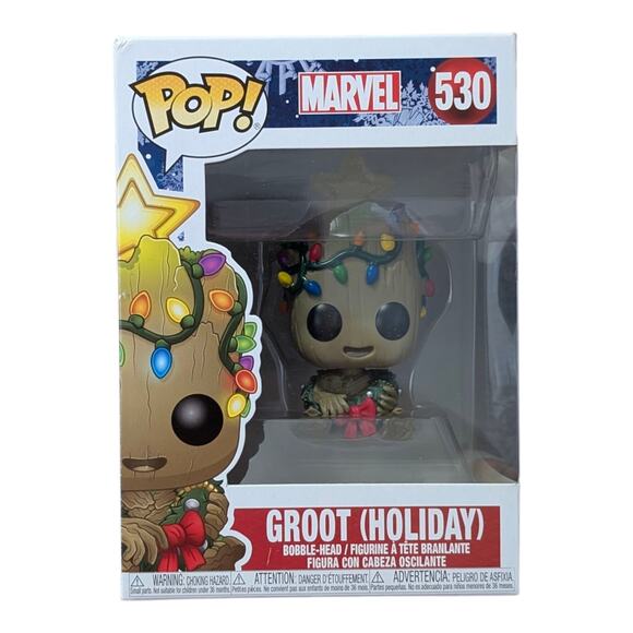 Assorted Lot of 8 Groot Pop Figures In Box - Picture 6 of 9